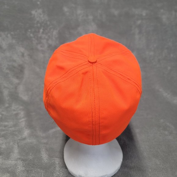 Vintage Columbia Ear Flap Hunting Hat Cap Gore-Tex Tinsulate Orange Made in USA - Picture 4 of 12